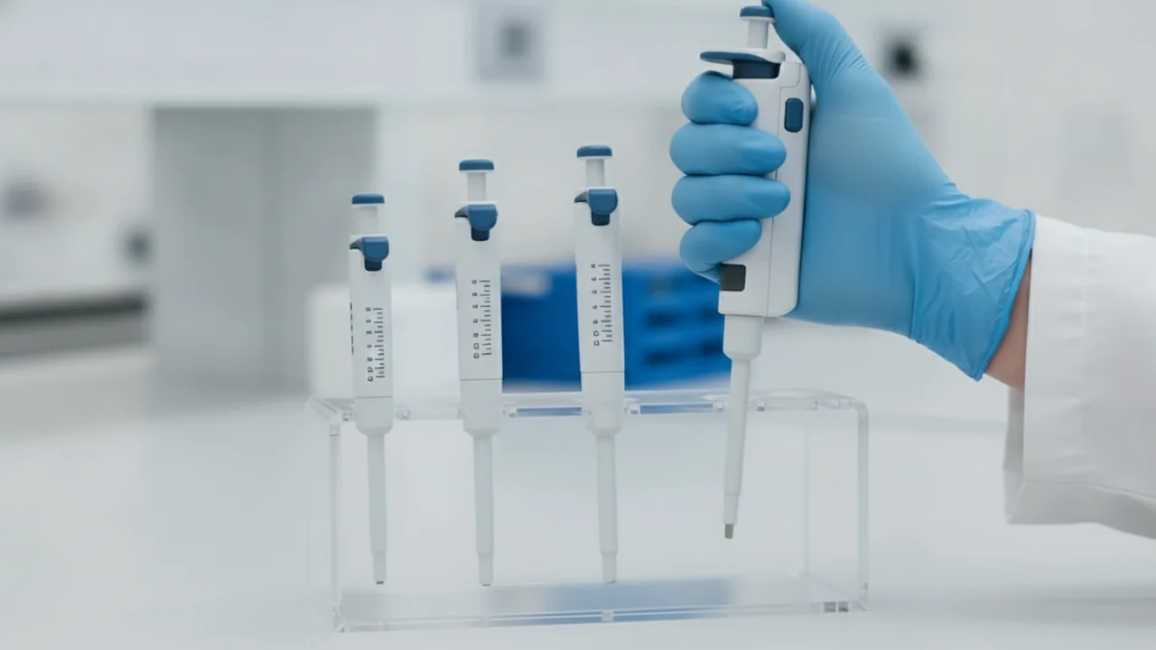 Step 1: Select the appropriate pipette for the needed volume